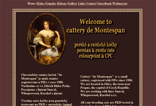 de Montespan cattery of persian and exotic colourpoints, himalayans